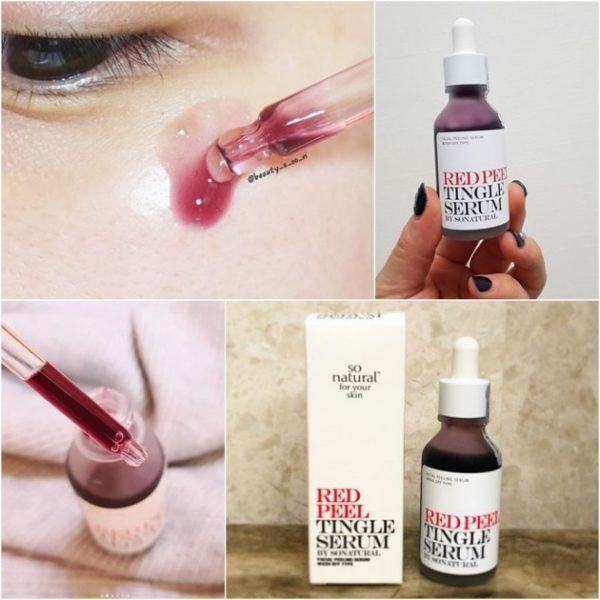 tinh chat tai tao da red peel tingle serum 30ml han quoc