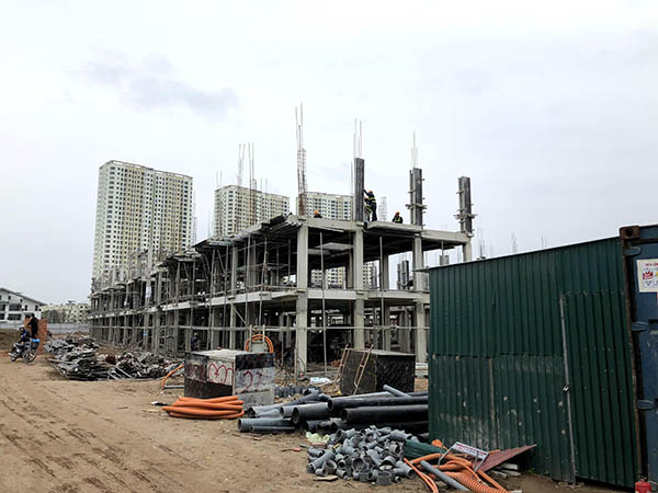 Công trình 83 căn shophouse Khu đô thị Gamuda Công trình 83 căn shophouse Khu đô thị Gamuda