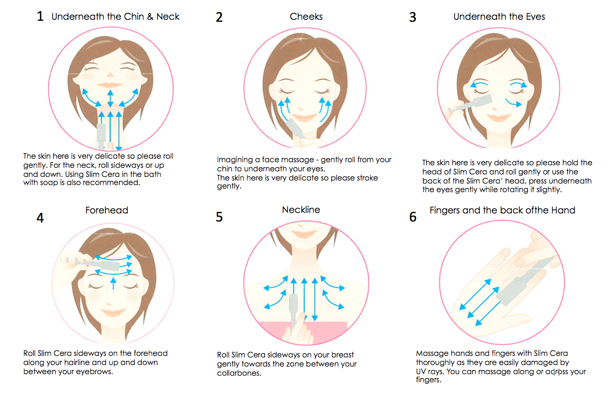 Máy massage mặt Slim Cera