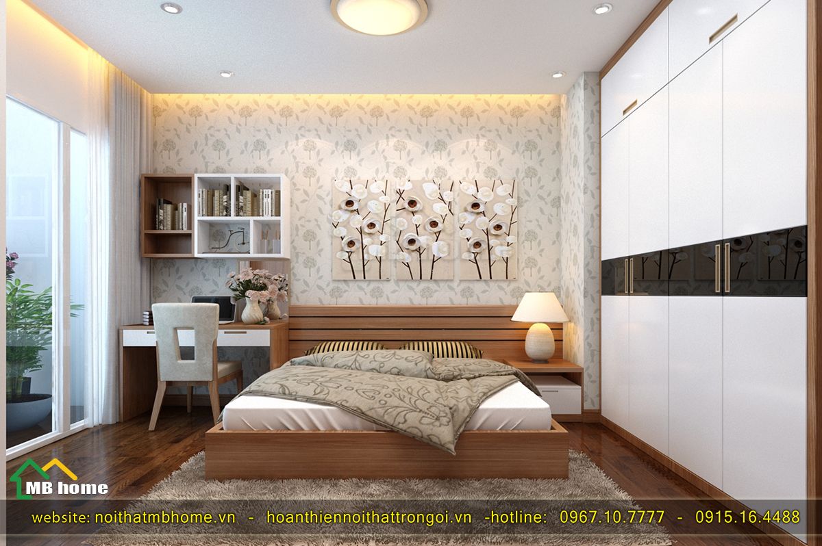 thiết kế nội thất phòng ngủ