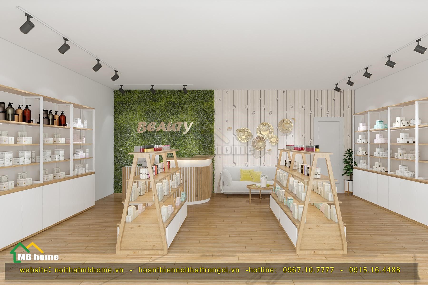 thiết kế trưng bày showroom