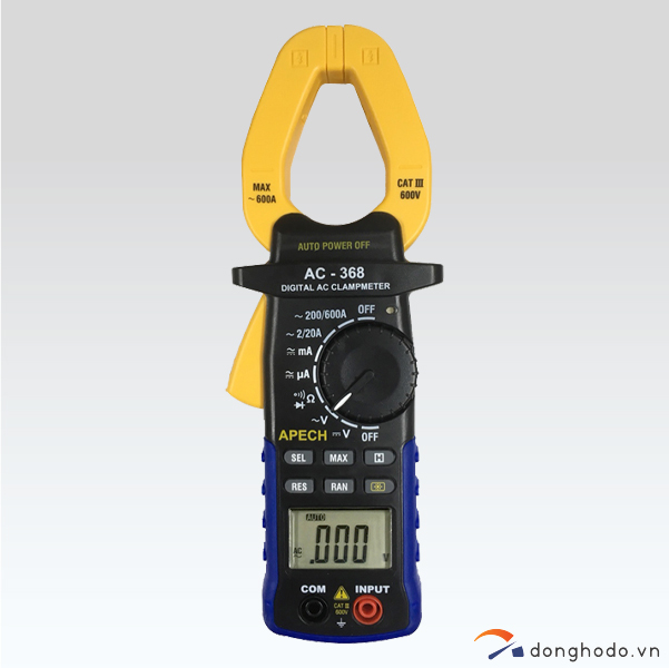 Ampe kìm đo dòng AC APECH AC-368 (600A)