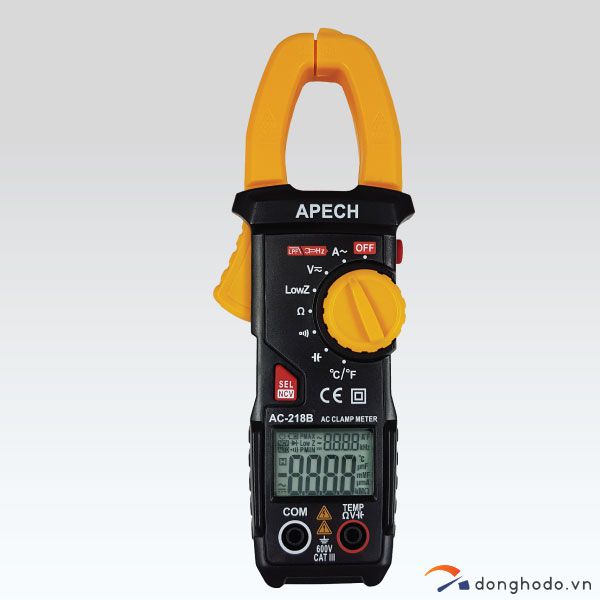 Ampe kìm đo dòng AC APECH AC-218B (600A)