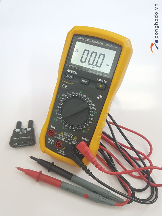 Đồng hồ đo cuộn cảm APECH AM-178 thang đo đa dạng