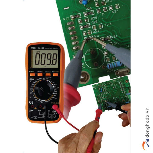 Đồng hồ vạn năng số đo điện trờ APECH AM-1099 giá rẻ