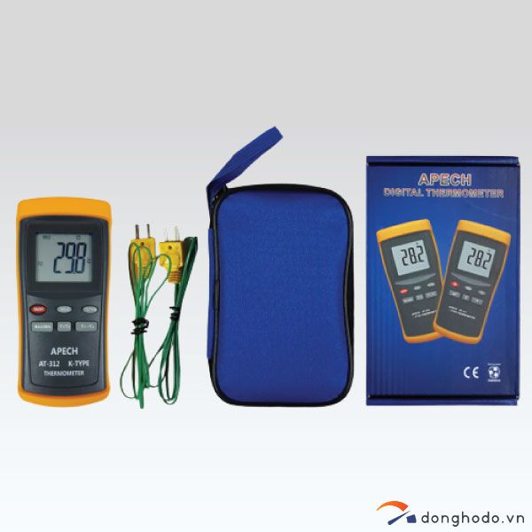 Máy đo nhiệt độ tiếp xúc APECH AT-312- chính hãng