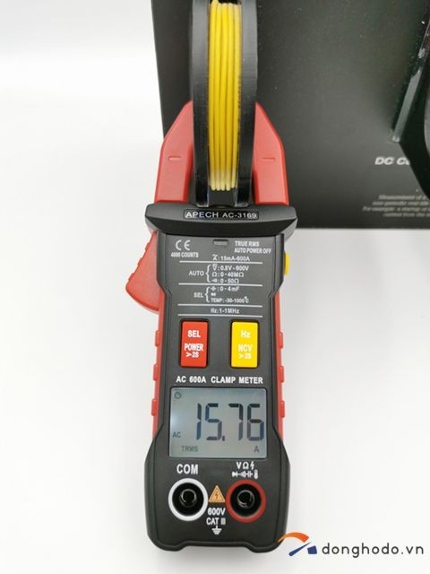 Ampe kìm đo dòng AC APECH AC-3169 đo cường độ dòng điện