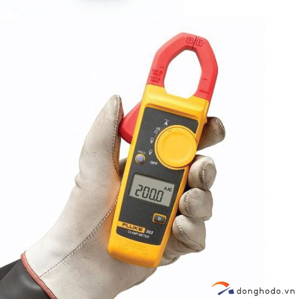 Ampe kìm FLUKE 303 (600A) có vẻ ngoài chắc chắn và rất bền bỉ