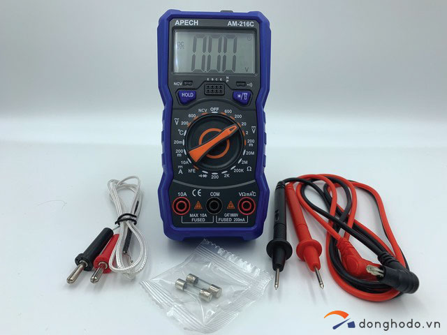 Đồng hồ vạn năng điện tử APECH AM-216D đa dạng chức năng đo