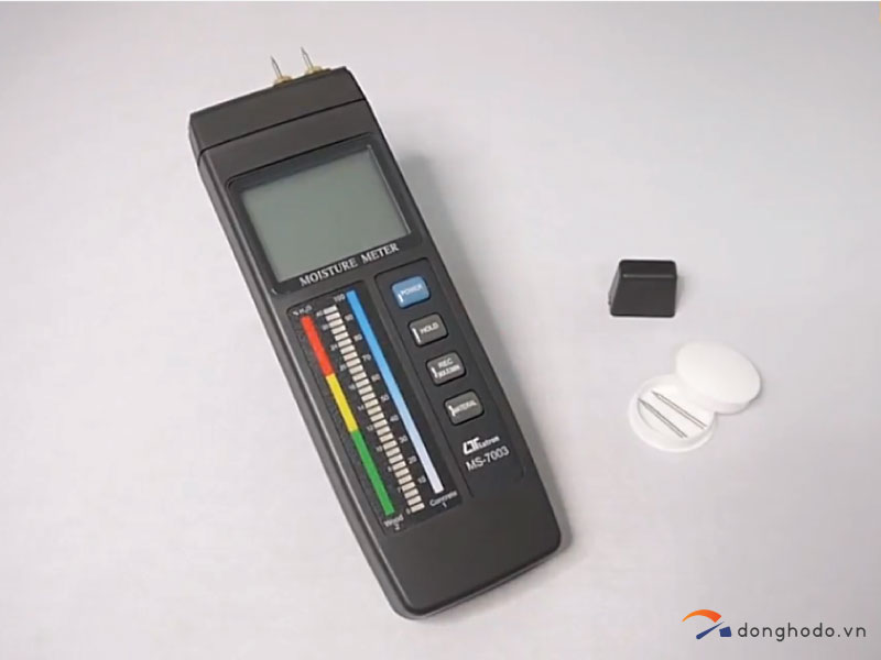 Thiết bị đo độ ẩm gỗ, bê tông, vôi vữa, giấy, vật liệu xây dựng LUTRON MS-7003