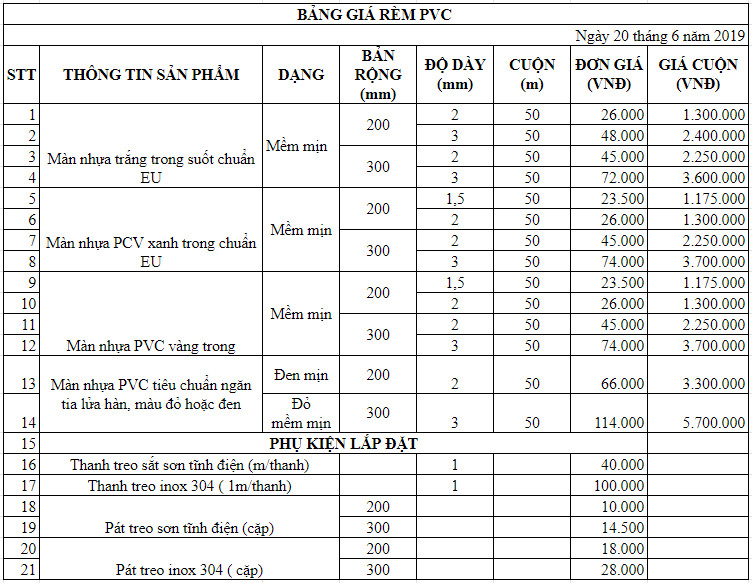 giá rèm nhựa ngăn lạnh điều hòa