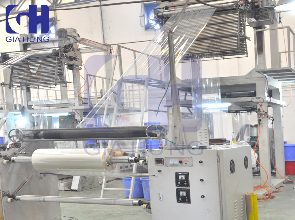 Dây truyền sản xuất màng chít của GIAHUNG PLASTIC