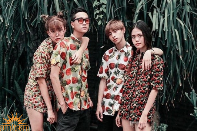 Áo đồng phục đi biển tạo sự đoàn kết cho tập thể