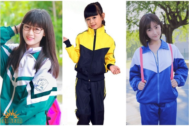 áo gió đồng phục học sinh
