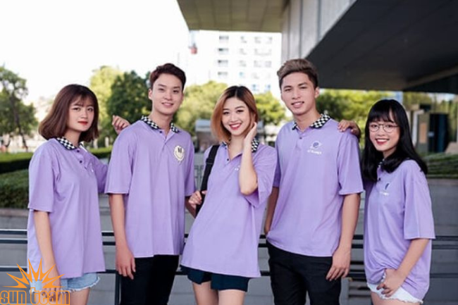 Đồng phục áo phông lớp 6 đẹp nhất