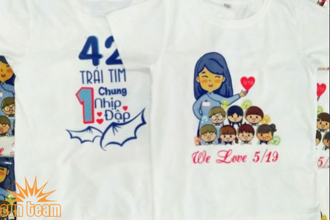 Áo thun đồng phục lớp 5