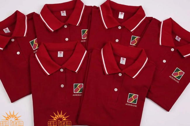 Áo phông đồng phục cho nhân viên ngân hàng