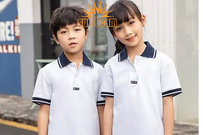 áo thun đồng phục học sinh tiểu học