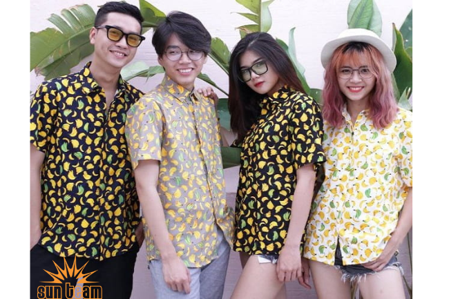 Đơn vị chuyên may áo đồng phục đi biển chất lượng - Sun Team