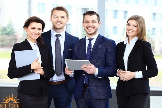Đồng phục vest mang đến sự tự tin cho nhân viên