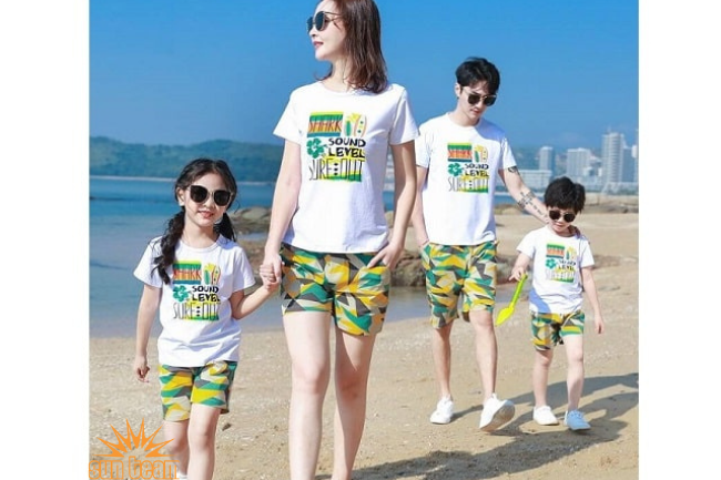 Áo thun đồng phục đi biển