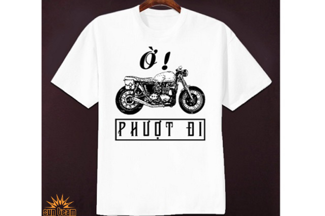 Áo phông đồng phục đi phượt