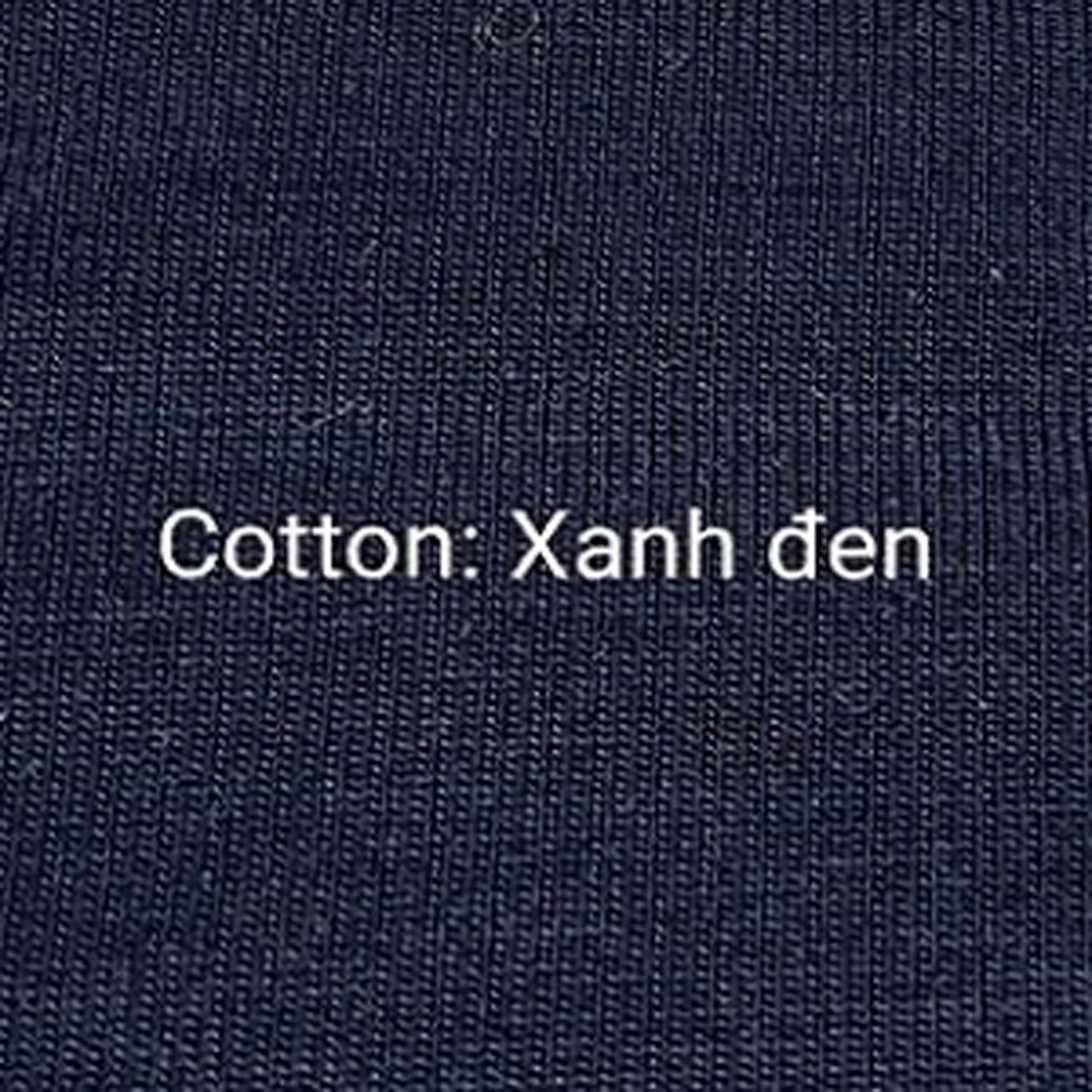 Cotton Xanh đen