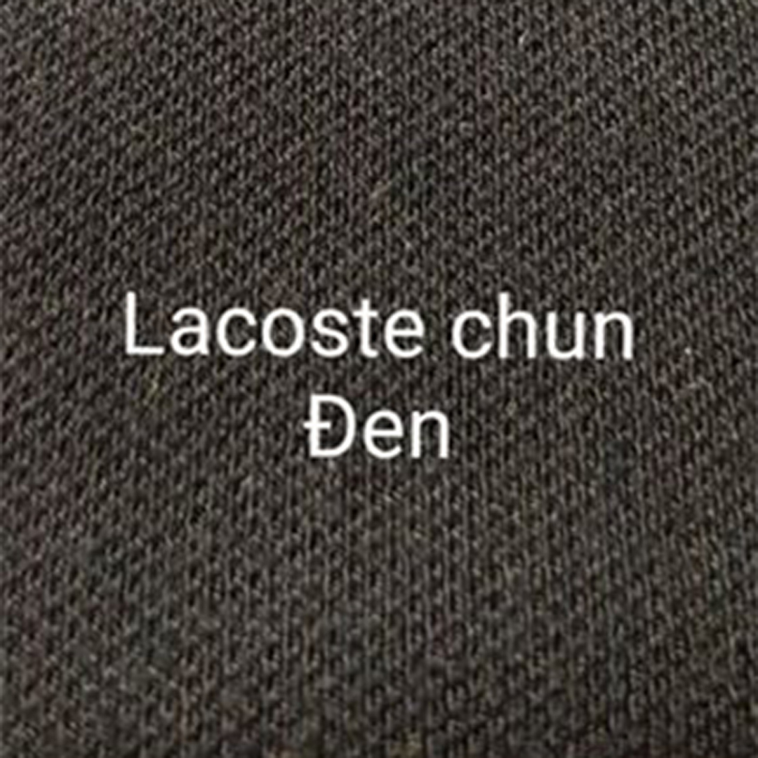 Lacoste chun Đen