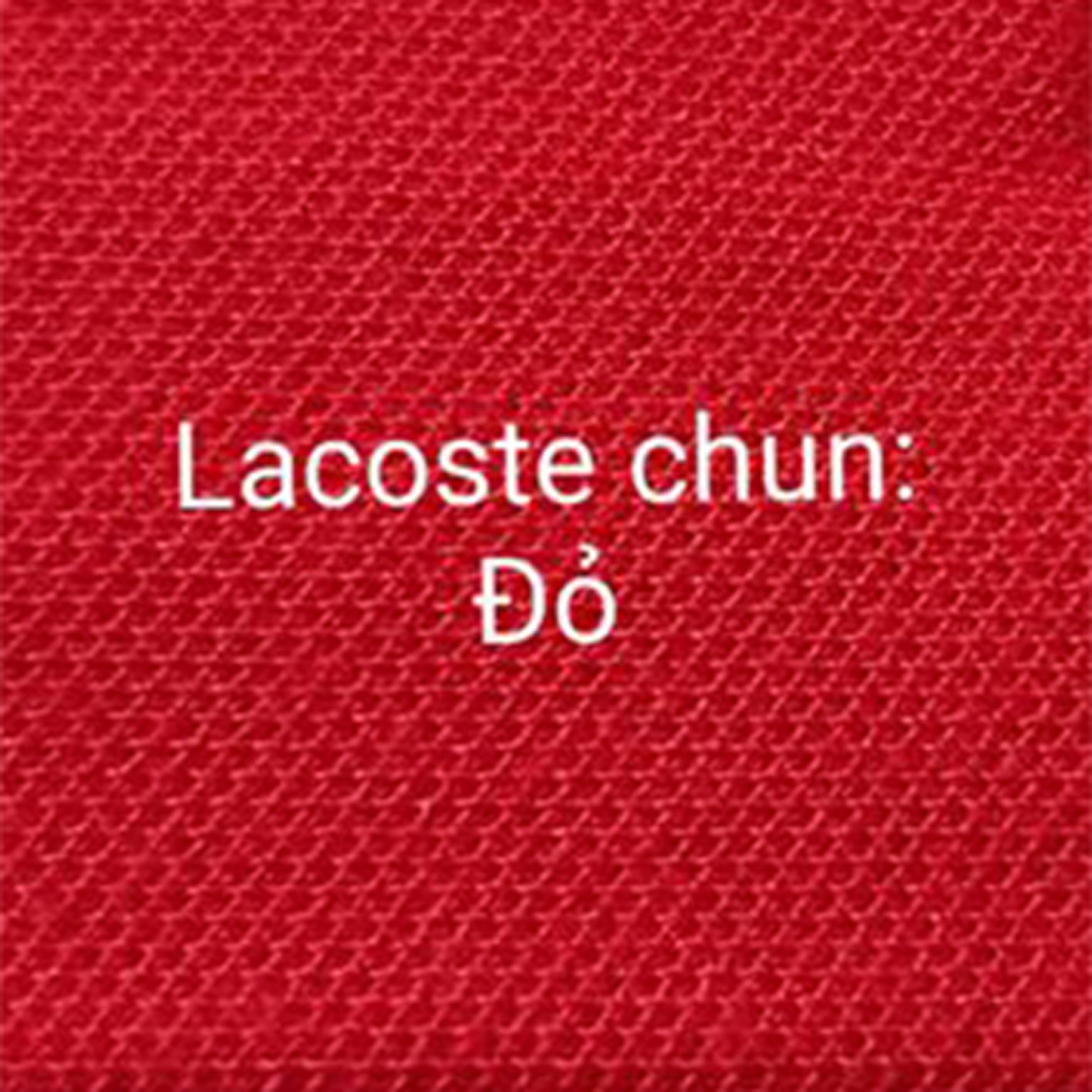 Lacoste chun Đỏ