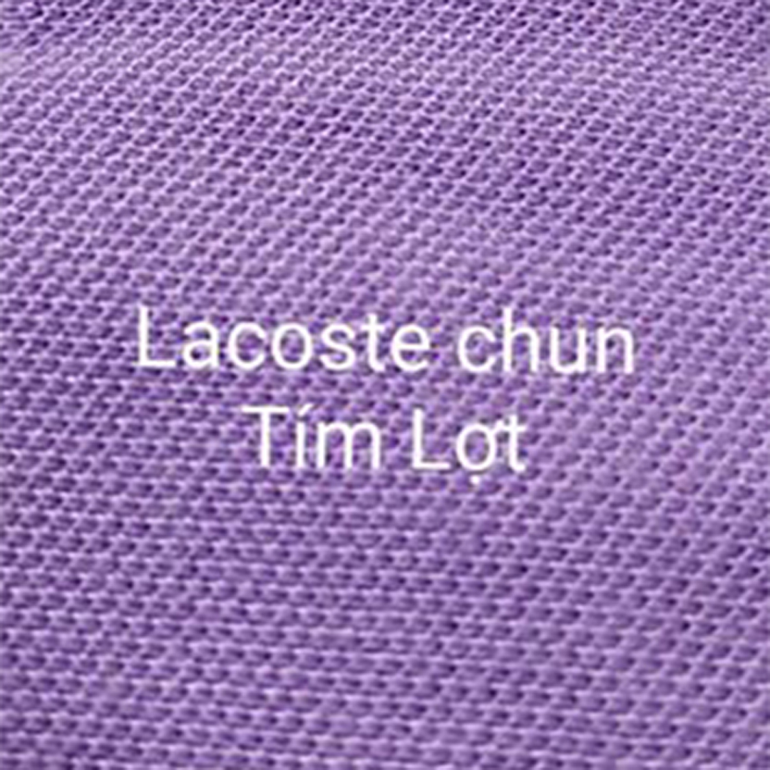 Lacoste chun Tím lợt