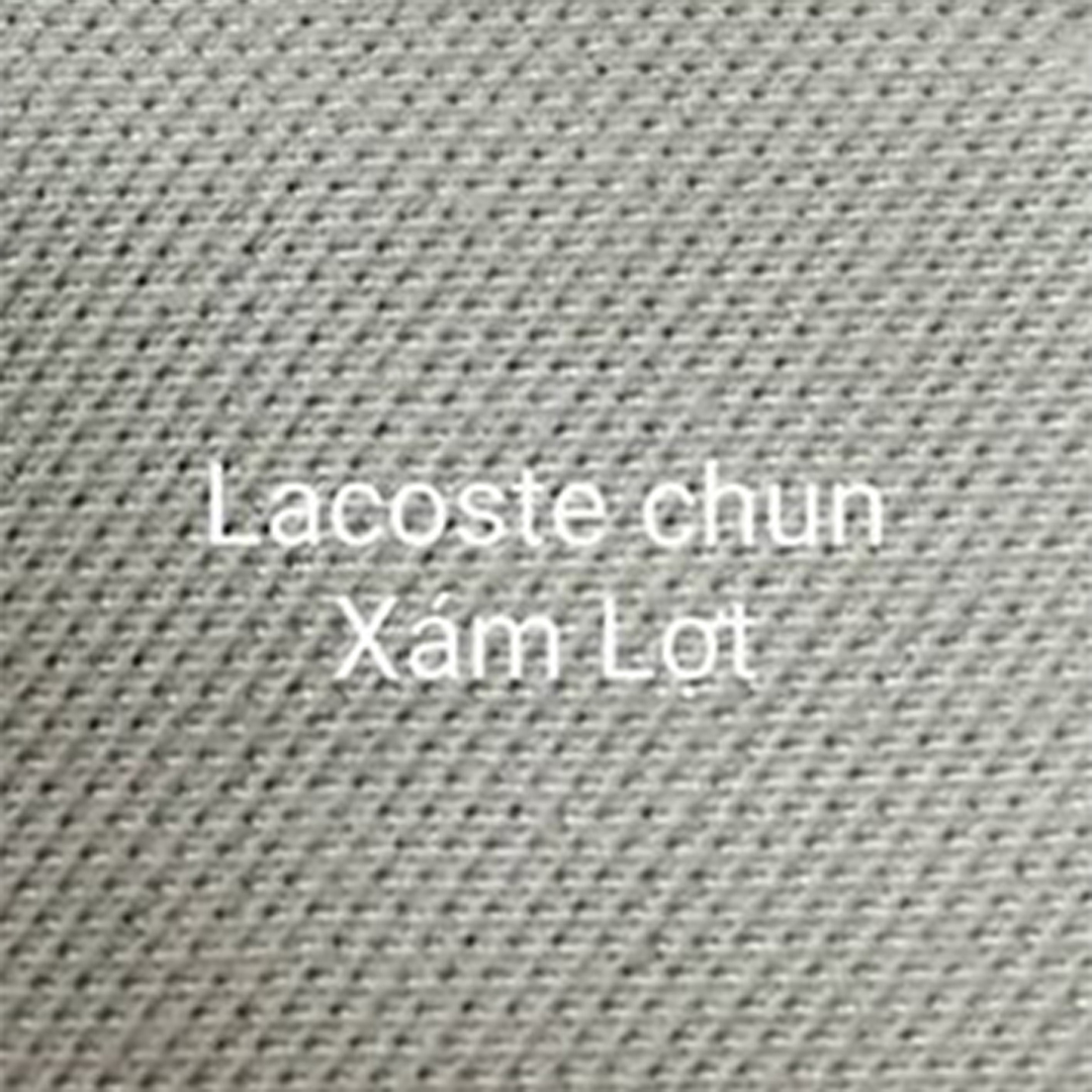 Lacoste chun Xám Lợt