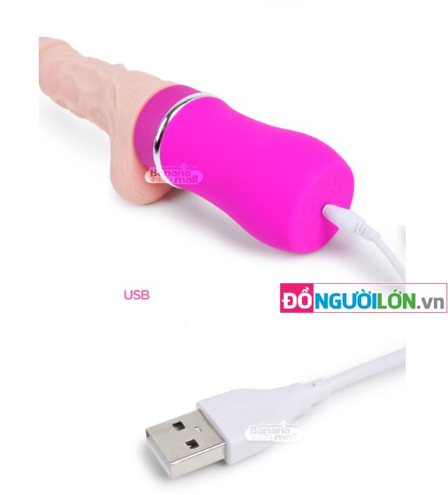 USAPink – Dương Vật Giả Cao Cấp Có Rung, Thụt Và Tỏa Nhiệt 08