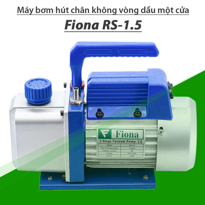 Máy bơm chân không Fiona RS-1.5 dùng ép kính điều hòa