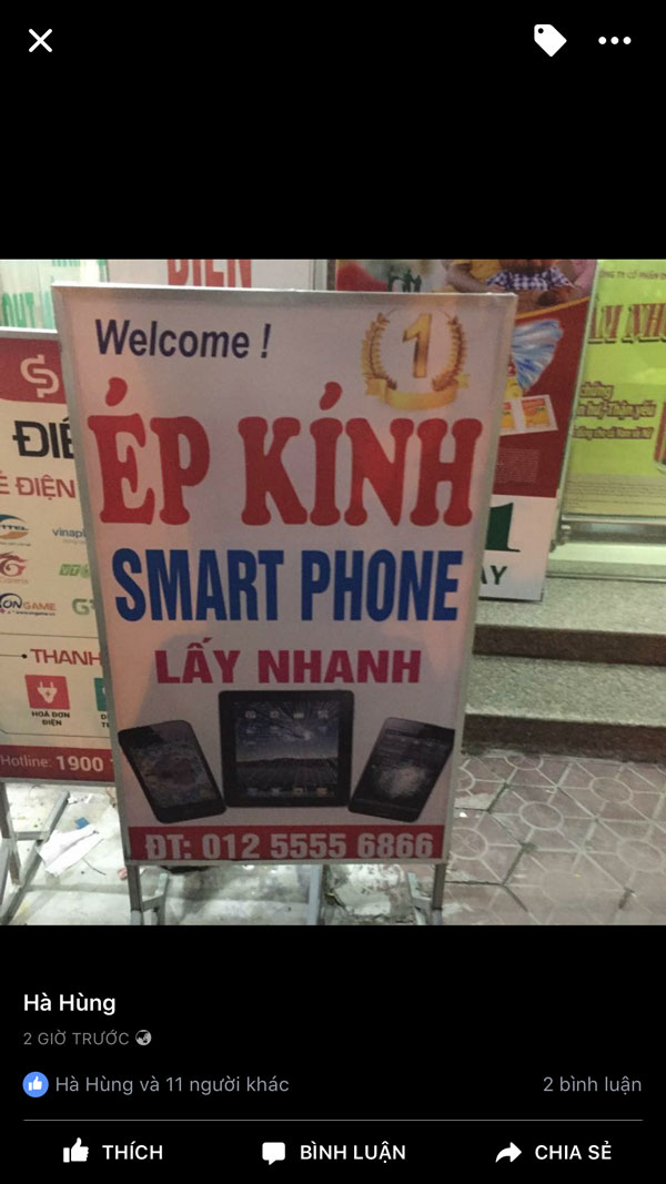 Lừa đảo bán máy ép kính Fiona Giả