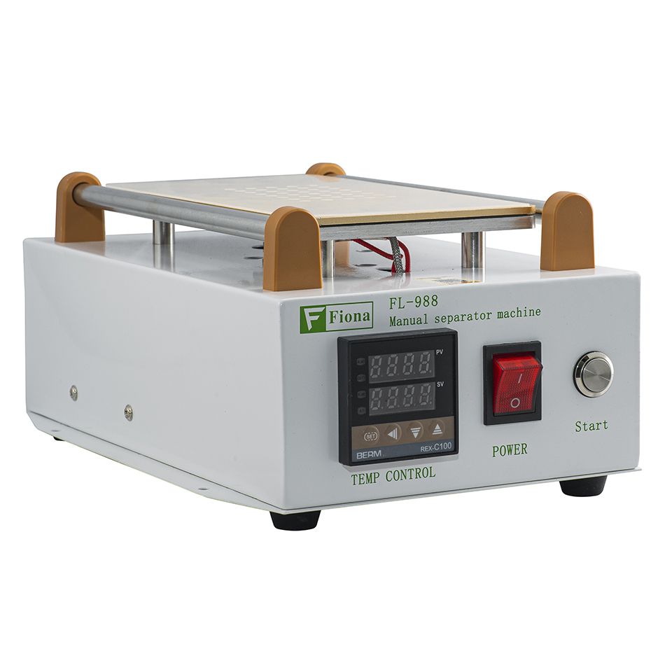 Bàn nhiệt máy cắt tách kính điện thoại Fiona 988