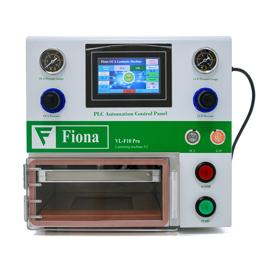 Fiona F10 Pro V2 máy ép kính màn cong Oled iPad Smarphone