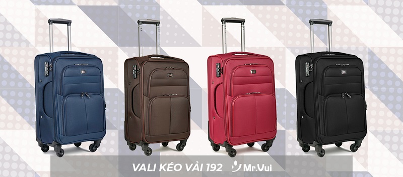 vali, vali vải, vali kéo vải, vali du lịch, chất lượng, hiện đạii