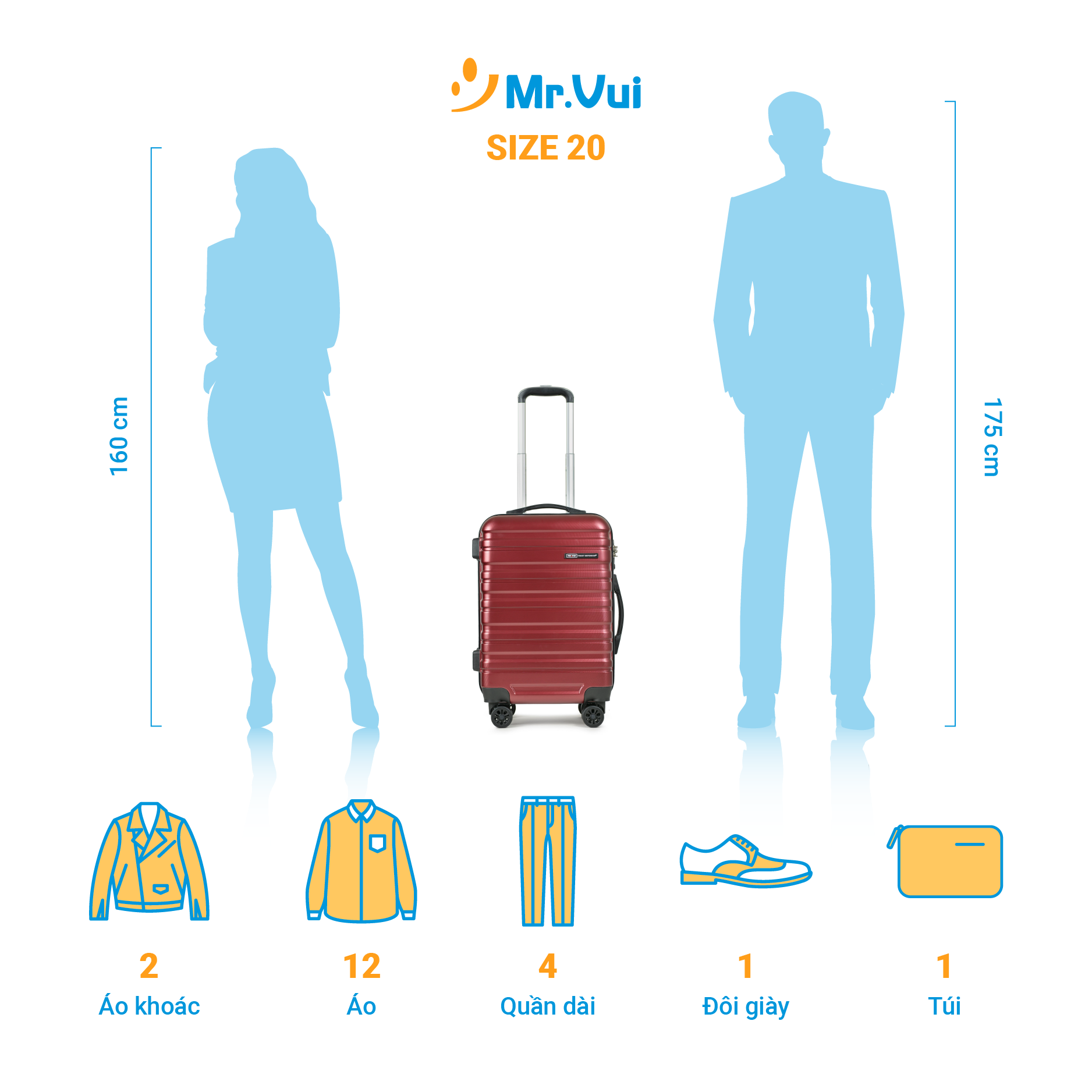 vali size 20, chất lượng, màu sắc đa dạng, thời trang