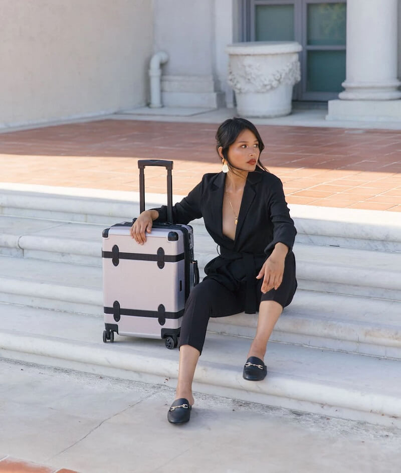 vali size 19, kiểu dáng hiện đại, trẻ trung năng động, xách tay lên máy bay