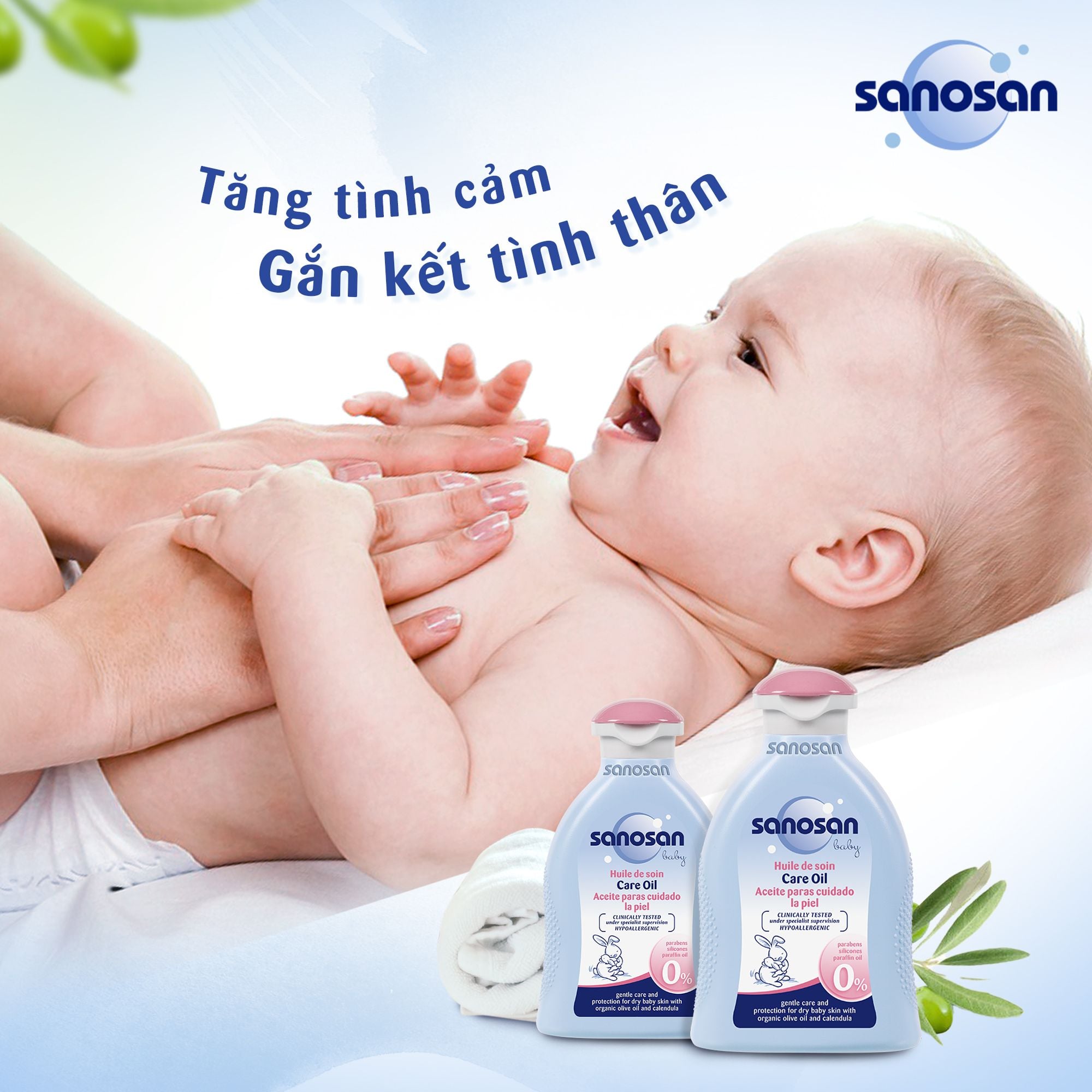 Lợi ích tuyệt vời của việc Massage cho trẻ sơ sinh