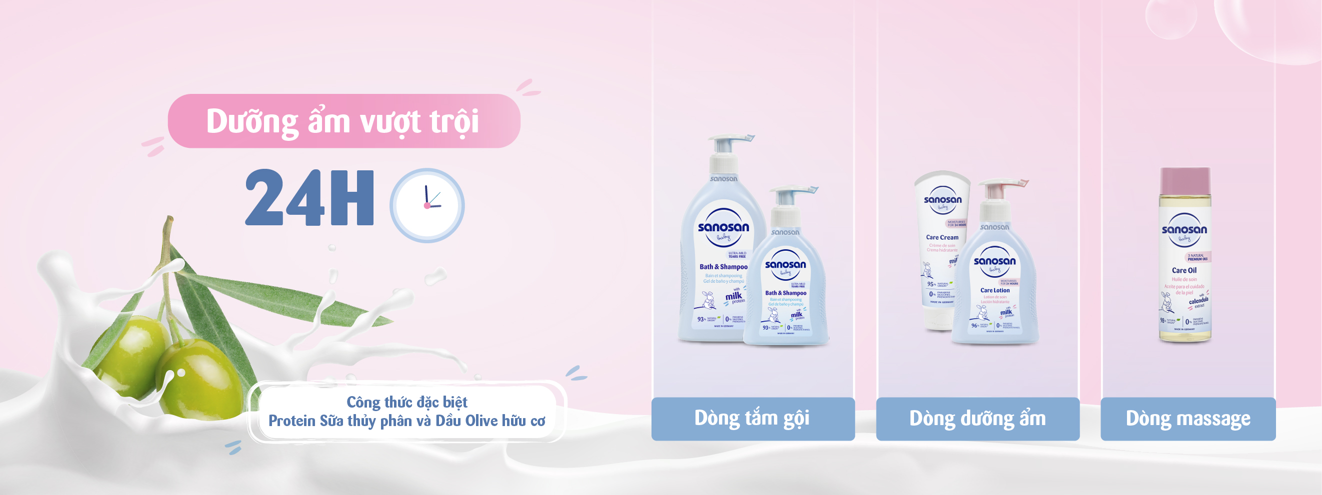 Ra mắt dòng sản phẩm mới với khả năng Dưỡng ẩm  vượt trội suốt 24h