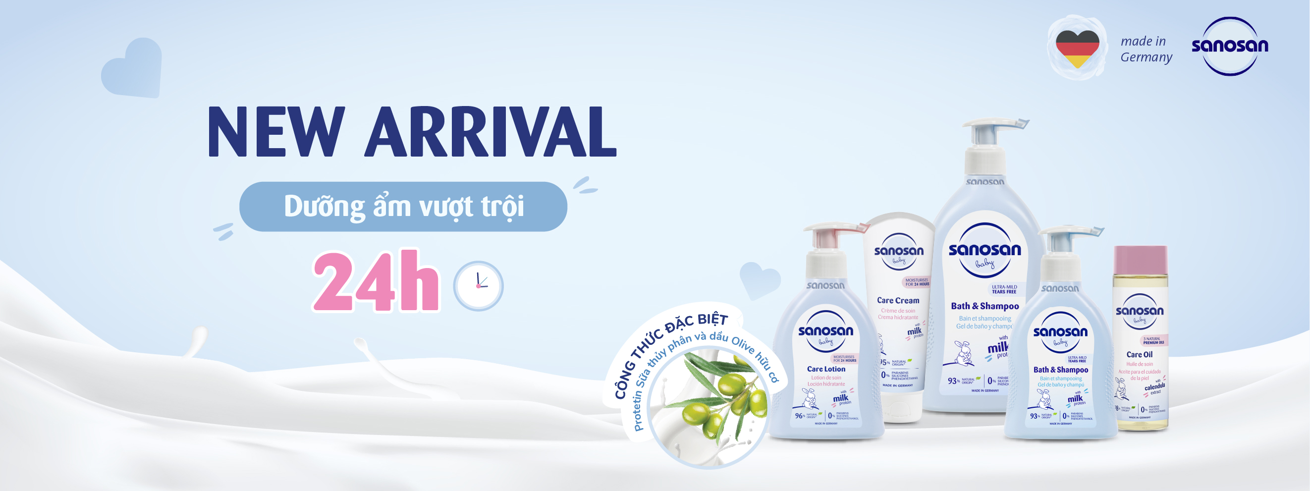Ra mắt dòng sản phẩm mới với khả năng Dưỡng ẩm  vượt trội suốt 24h