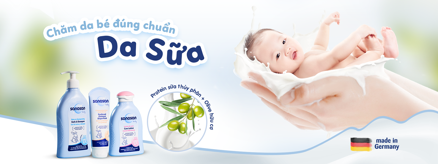 Sanosan - Thương hiệu được tin dùng bởi hàng triệu ba mẹ trên thế giới