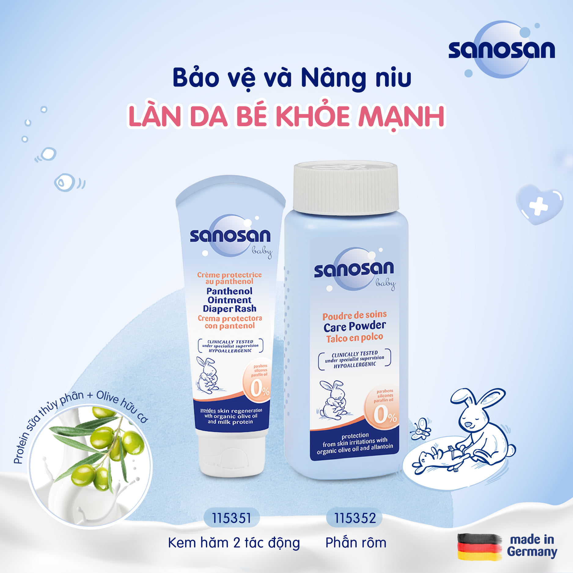 Sanosan - Cách chăm sóc làn da cho trẻ sinh non