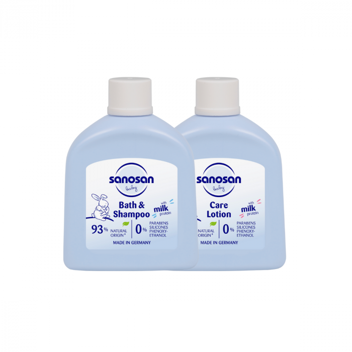 Combo Sanosan Baby Care Nuôi dưỡng chuyên sâu Mini