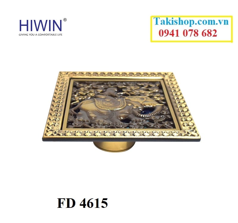 Thoát sàn ngăn mùi đồng giả cổ FD- 4615