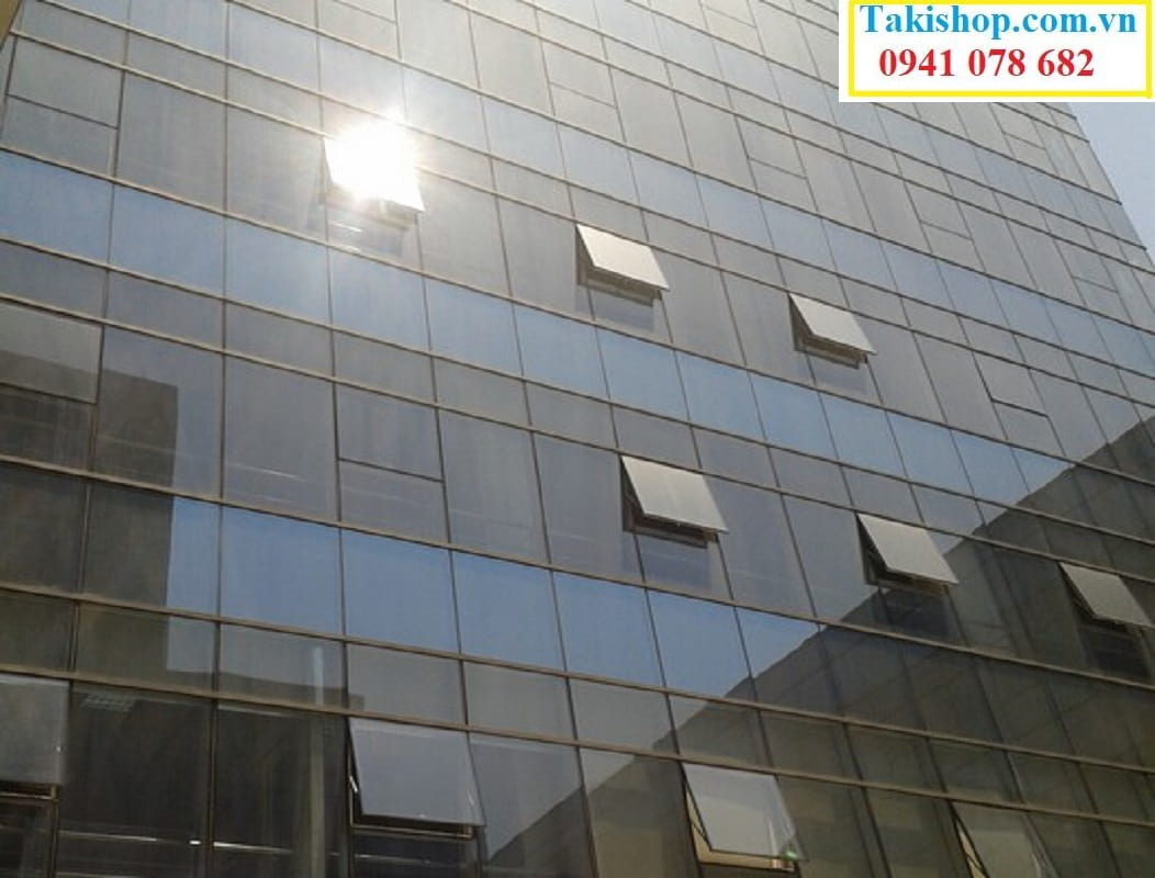 Sơn cách nhiệt trên kinh giải pháp chống nóng cho tòa nhà làm toàn bằng kính