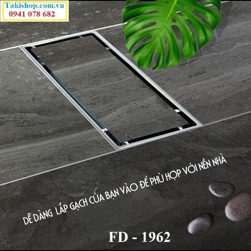 Thoát sàn dài cao cấp ngăn mùi ngăn côn trùng Hiwin FD 1962