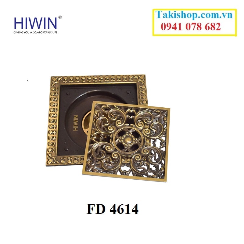 Thoát sàn ngăn mùi đồng giả cổ FD- 4614