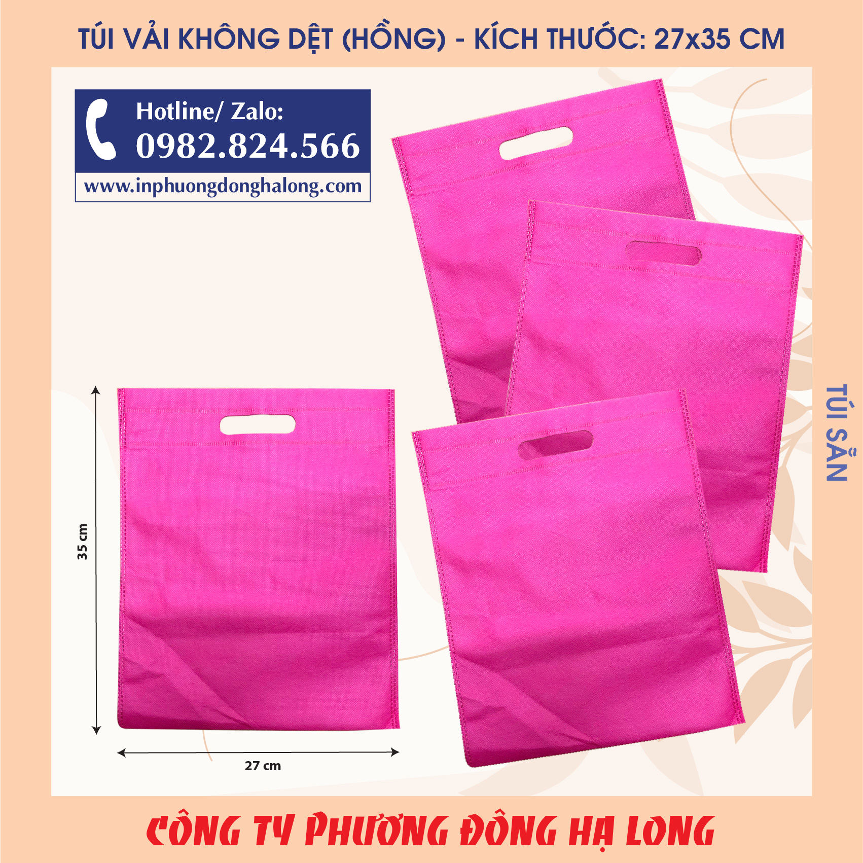Xưởng May Và In Túi Vải Không Dệt Tại Hạ Long, Quảng Ninh